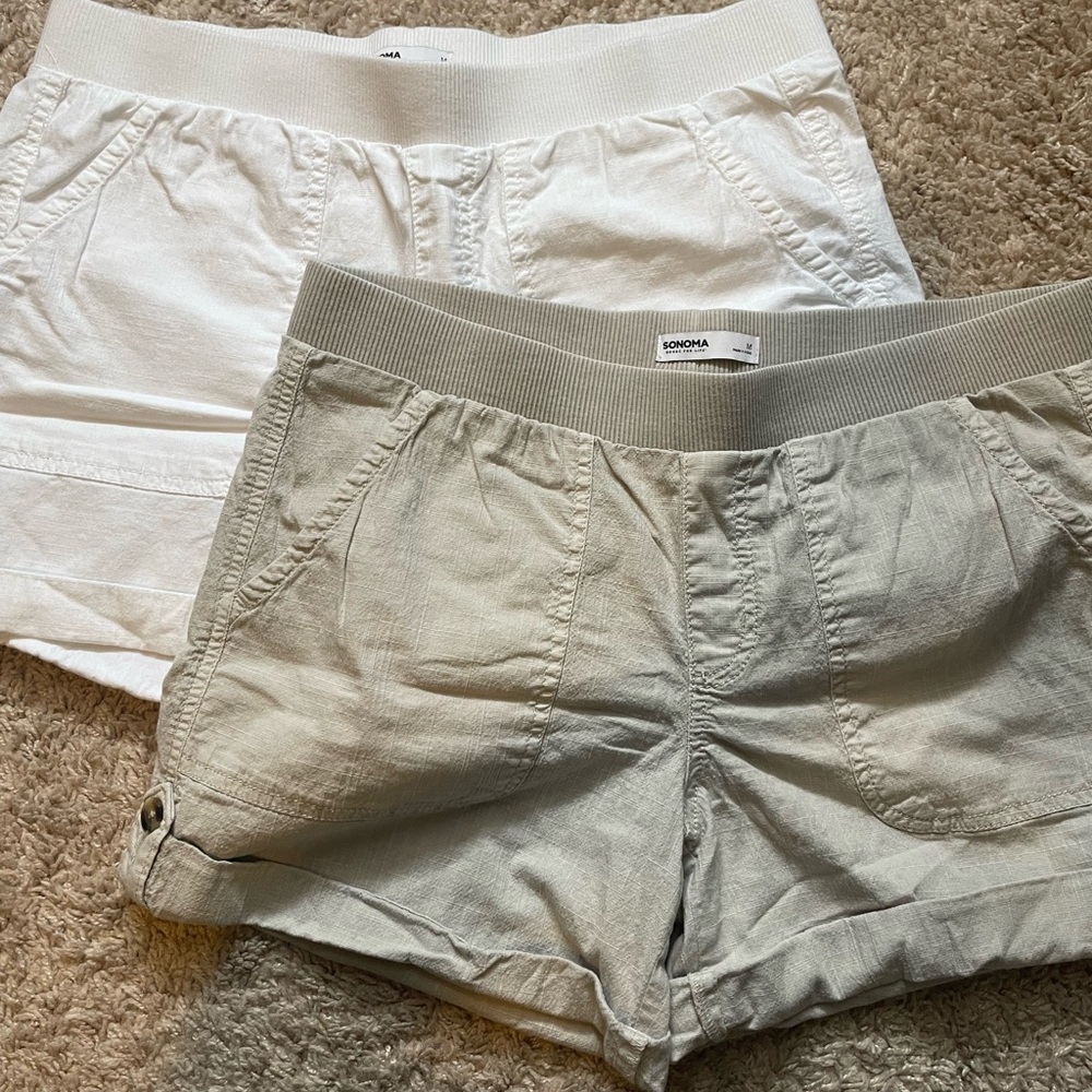 Sonoma Knit Waist Pull On Utility Shorts